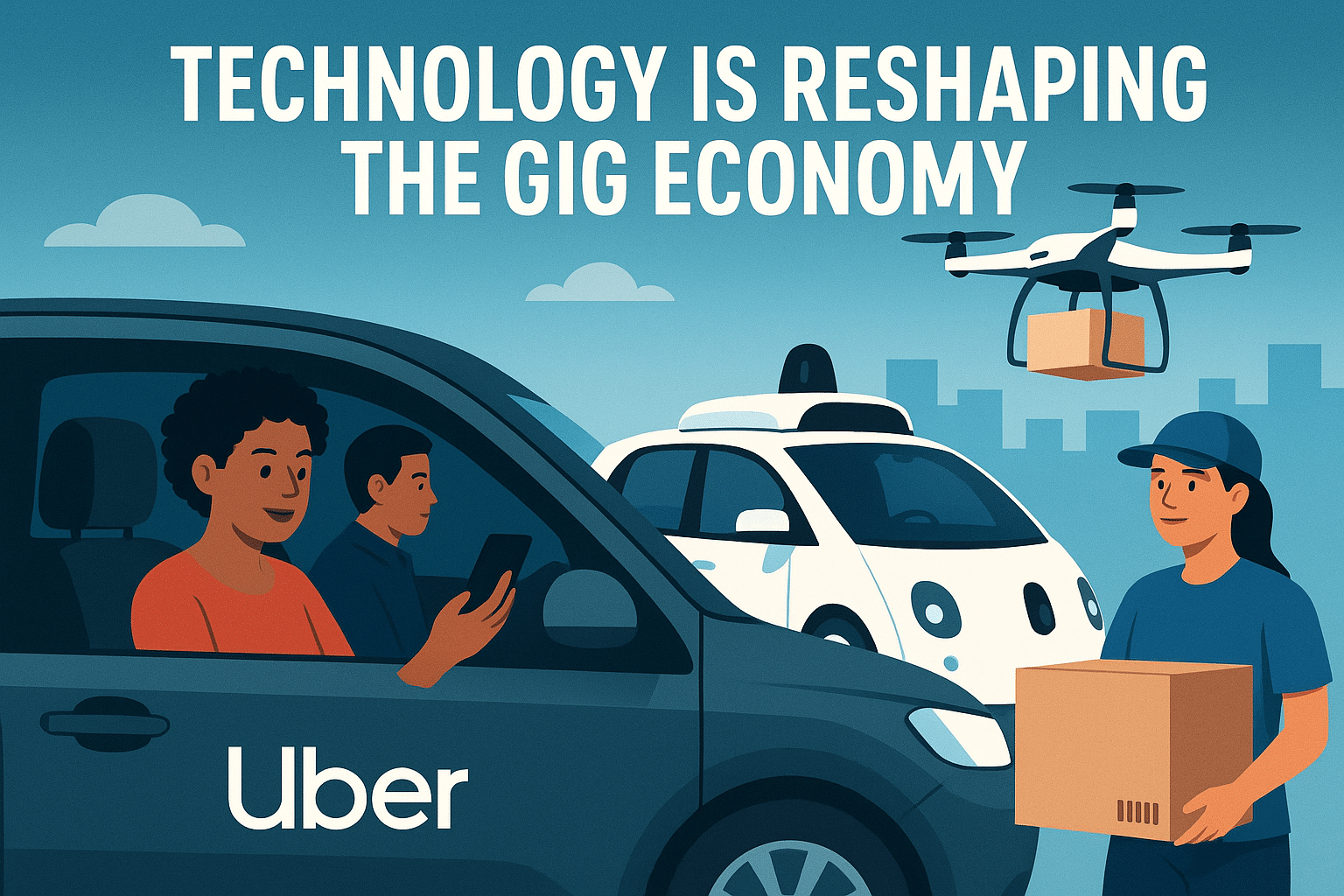 Driverless Dreams, Delivery Shifts, and Worker Wins: How Technology Is Reshaping the Gig Economy