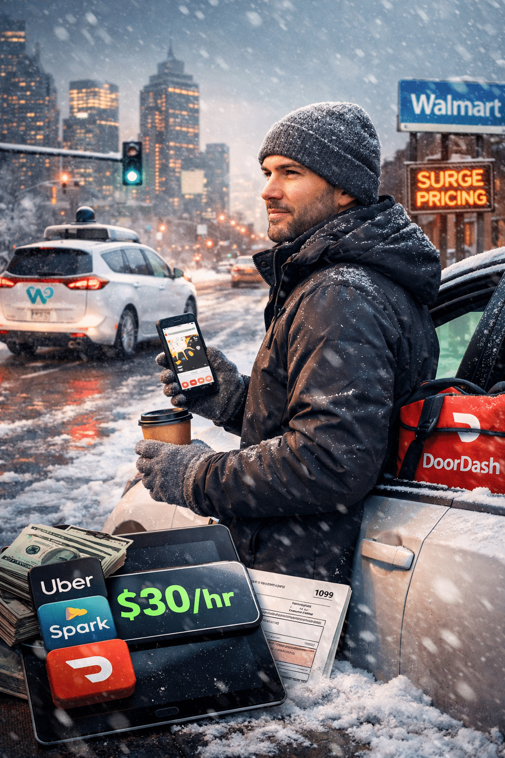 Frozen Roads, Smarter Moves: The Business of Surviving Gig Work in Winter