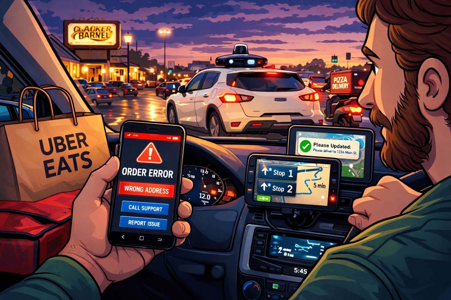 Stacked, Rerouted, and Rated: The Everyday Chaos of Gig Work