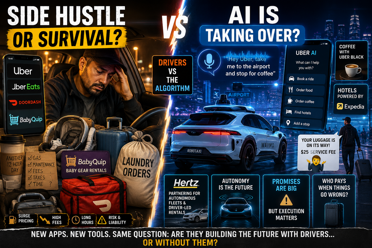 Uber’s AI Takeover? Gig Workers Fight To Stay Profitable In The New App Economy